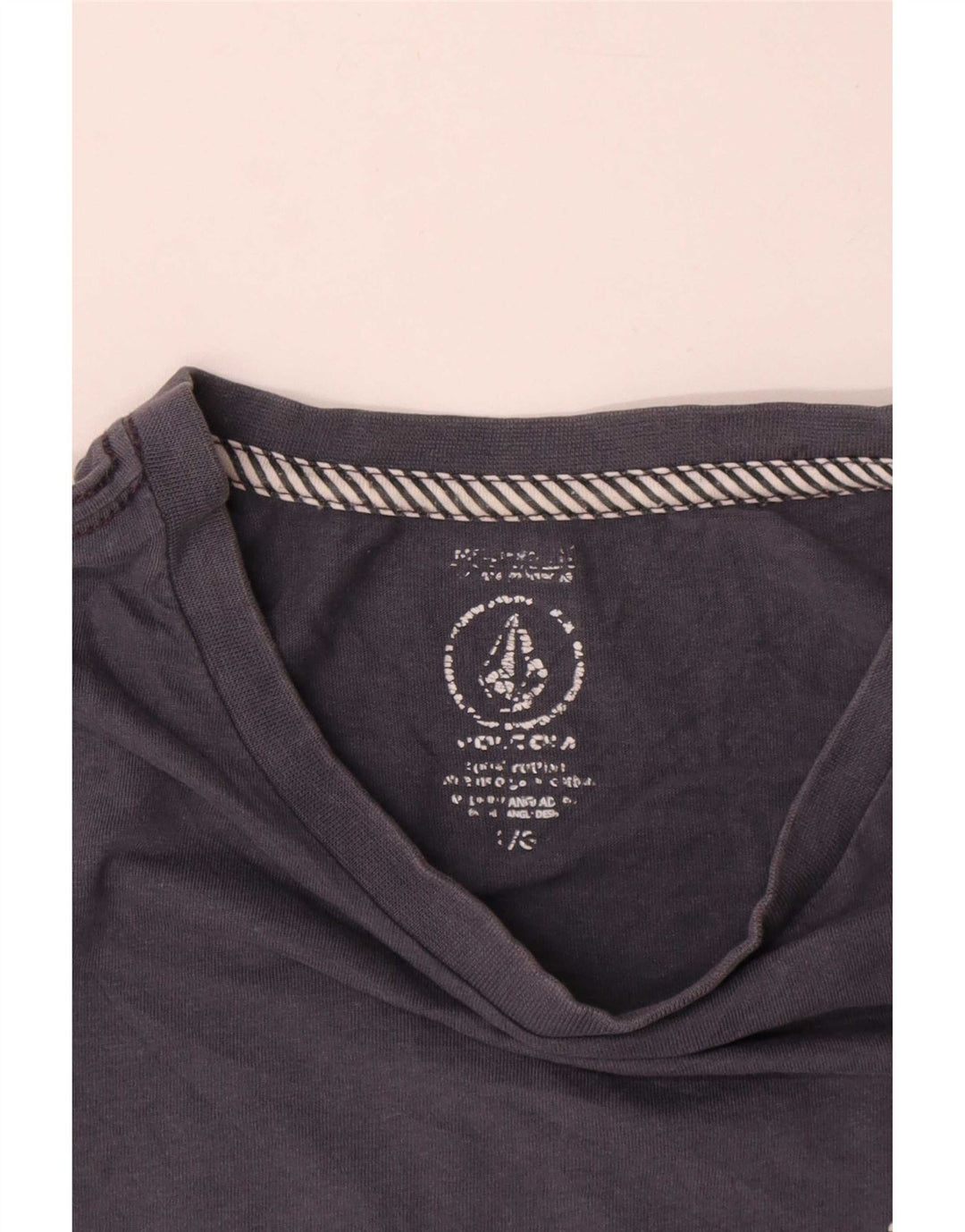 Volcom - Camiseta gráfica para hombre, talla grande, algodón azul marino