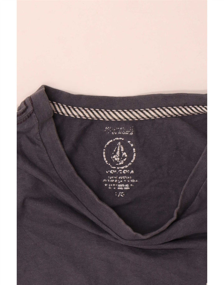 Volcom - Camiseta gráfica para hombre, talla grande, algodón azul marino