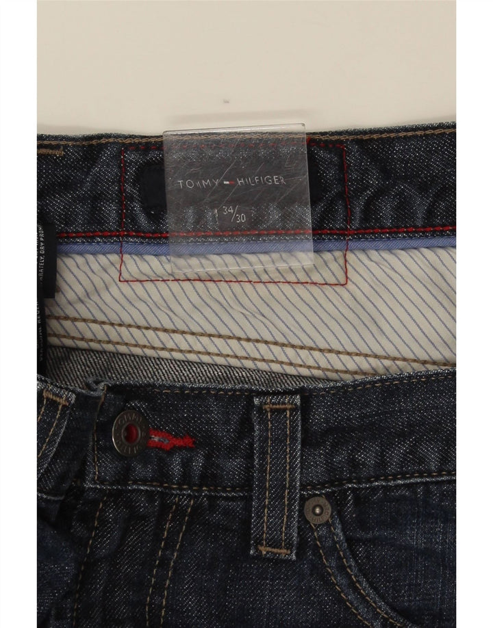 Tommy Hilfiger Vaqueros rectos para hombre W34 L30 Azul