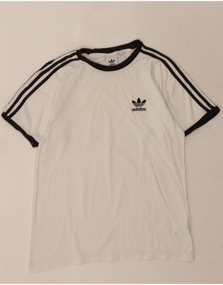 Camiseta Adidas Hombre Top Medium Blanco Algodón