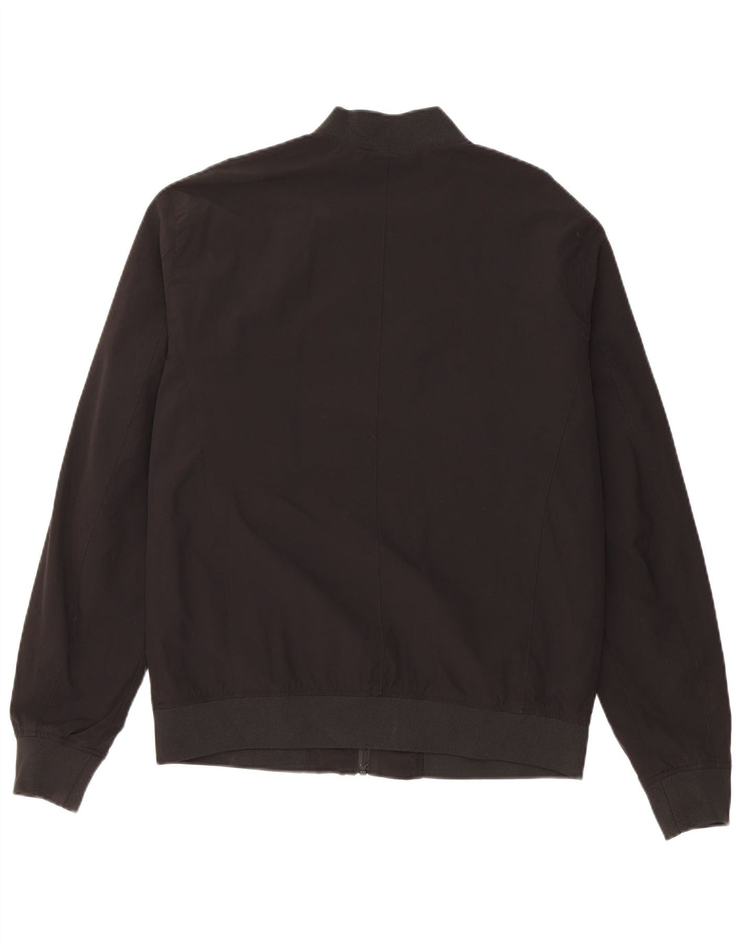 ZARA Chaqueta bomber para hombre UK 40 Large Nylon negro