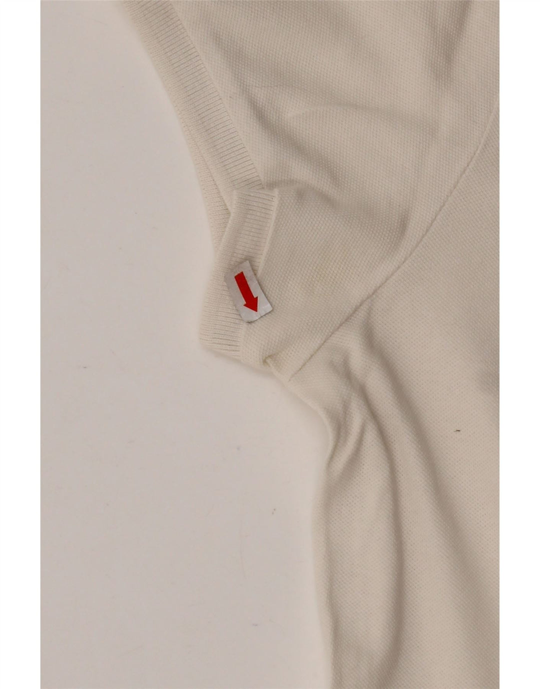 TOMMY HILFIGER Polo para mujer UK 12 Medium White Cotton