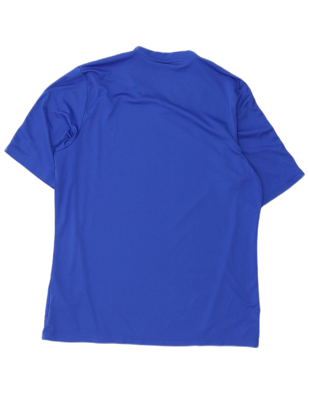 ADIDAS Camiseta Climalite para hombre Top poliéster azul grande