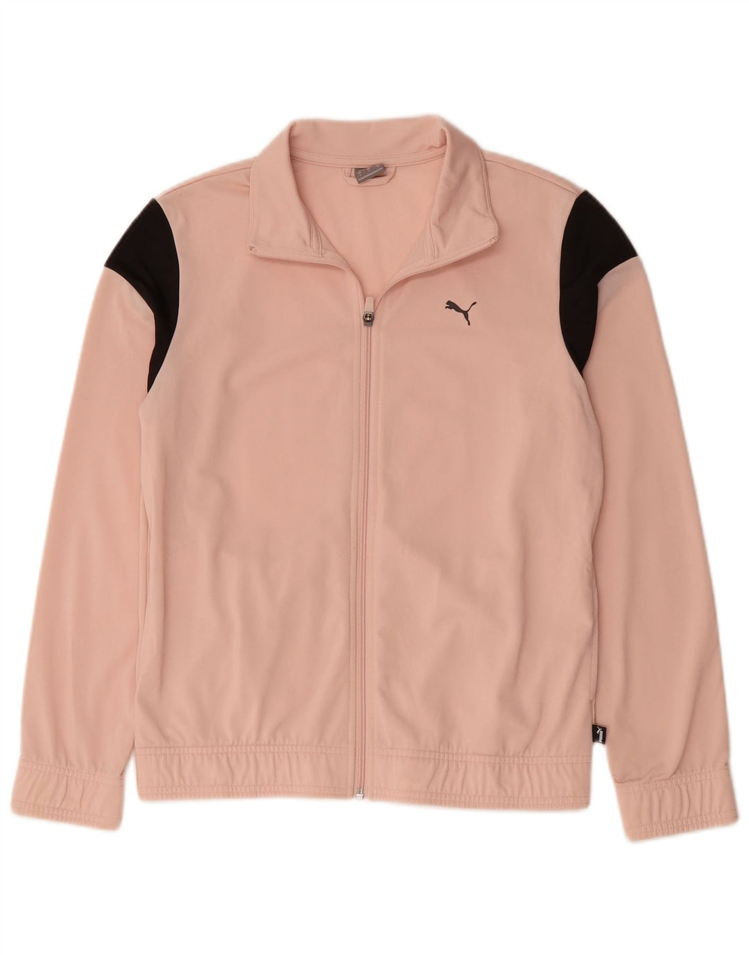 PUMA Chaqueta de chándal para hombre, talla pequeña, color rosa, poliéster