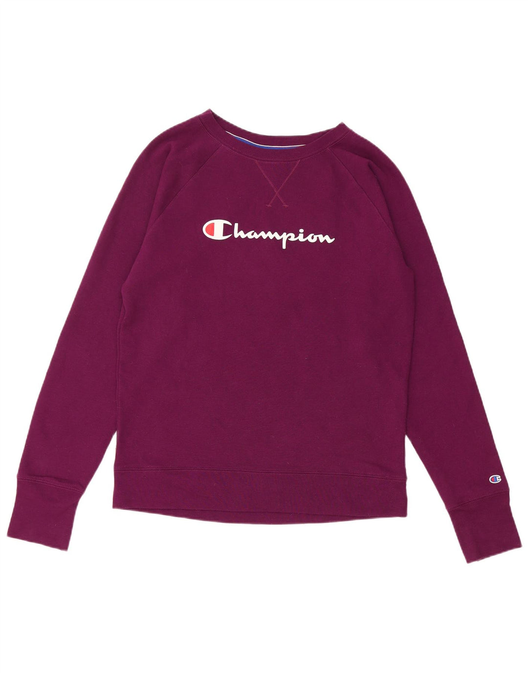 Champion Sudadera Gráfica para Mujer Jumper UK 14 Medium Granate