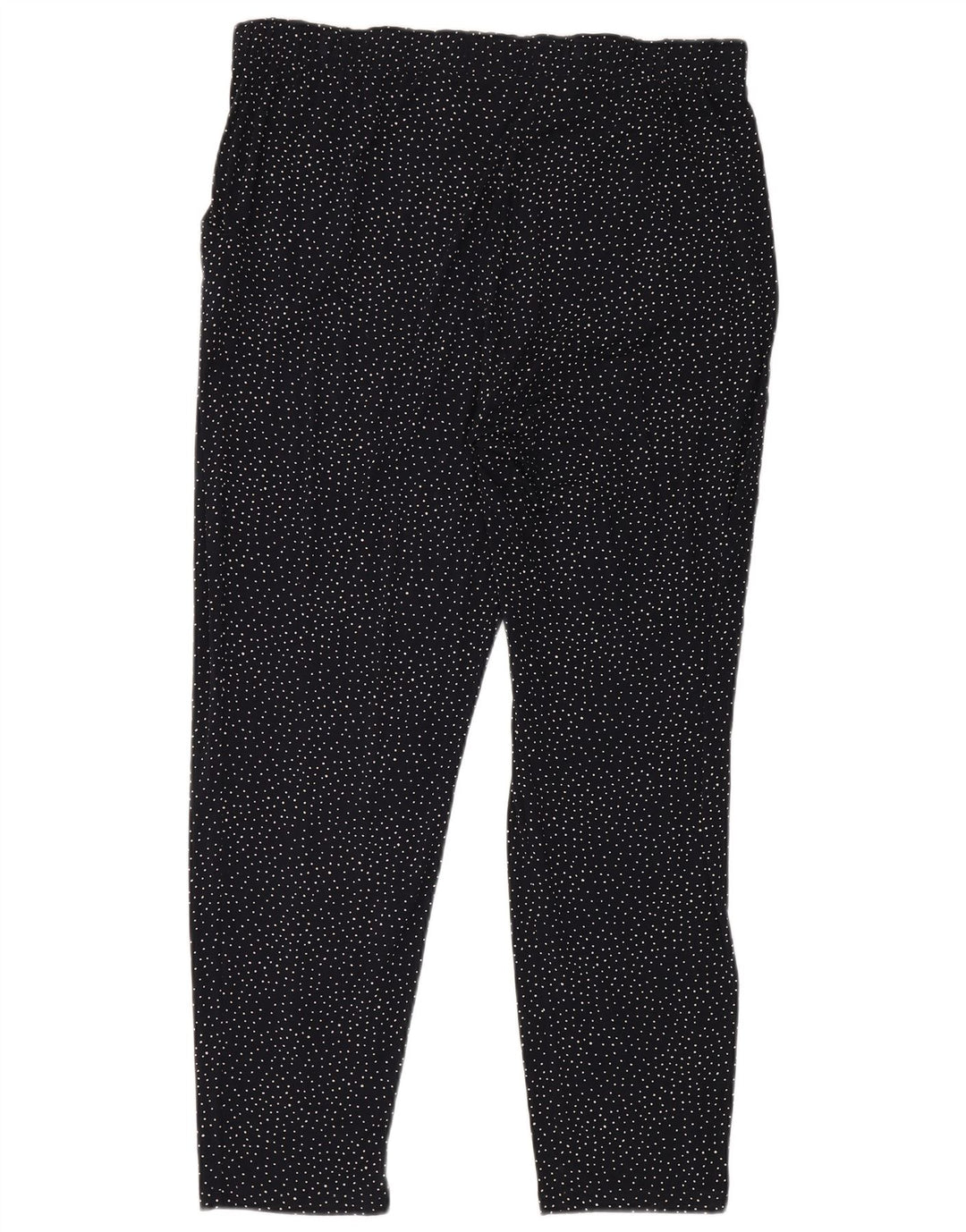 Marks & Spencer Leggings para mujer UK 40 XL Viscosa de lunares azul marino