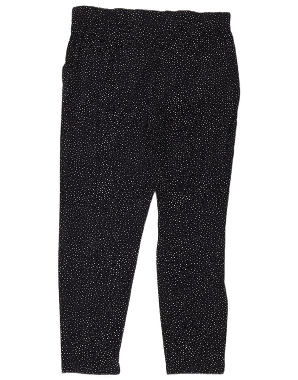 Marks & Spencer Leggings para mujer UK 40 XL Viscosa de lunares azul marino