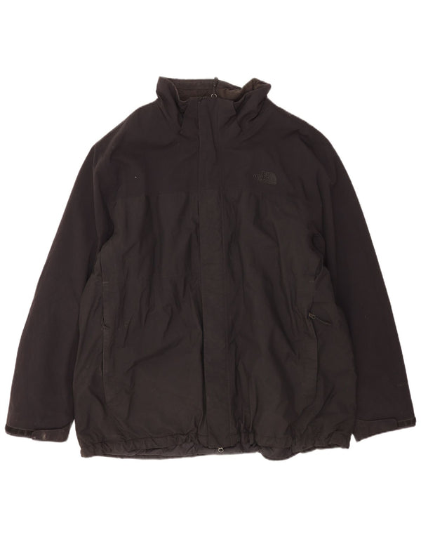 The North Face Chaqueta cortavientos para hombre UK 44 2XL Nylon negro
