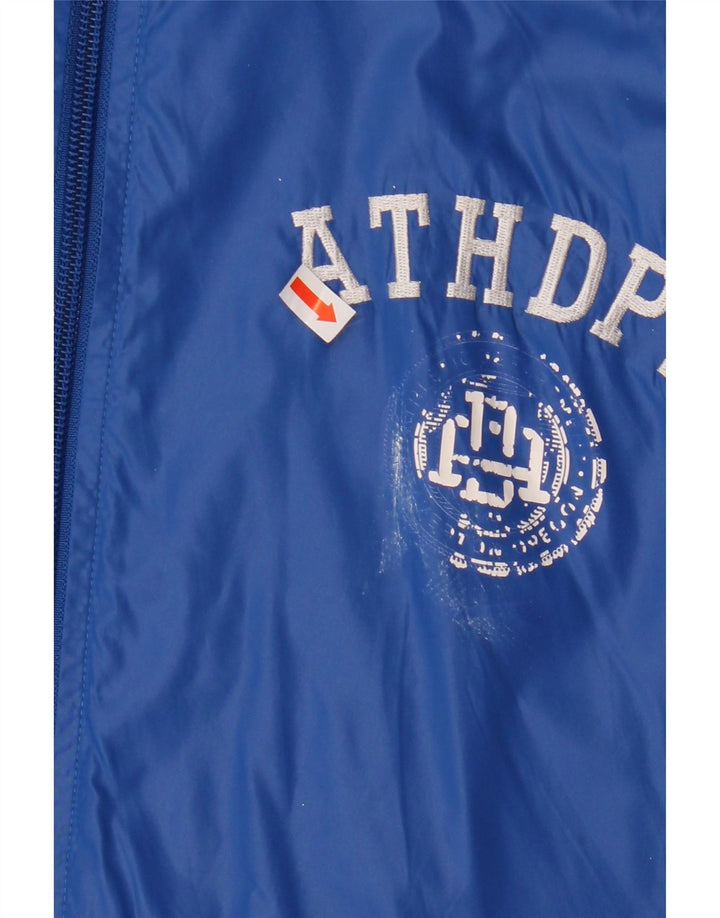 NIKE Hombre Graphic Chándal Top Chaqueta XL Nylon Azul