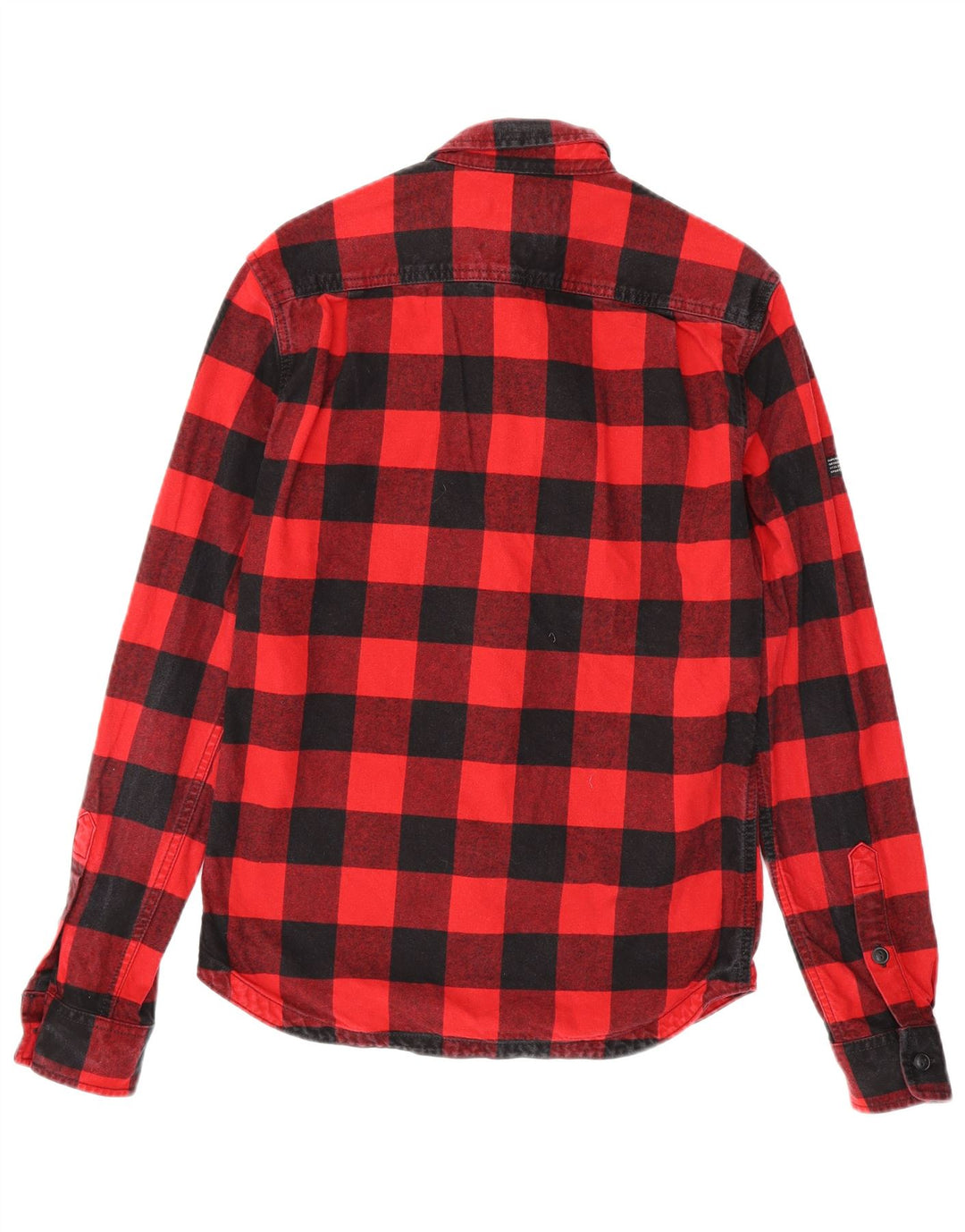 Superdry Camisa De Franela Con Gráfico A Cuadros The Rookie, Cuadros Rojos Pequeños