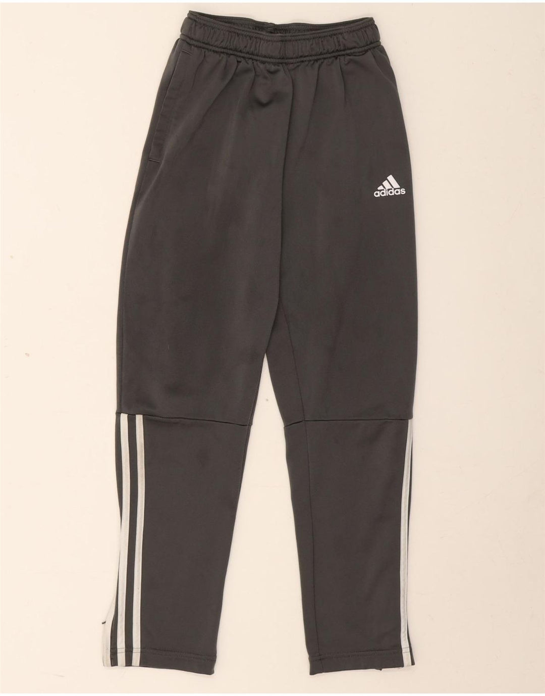 Adidas Pantalón Chándal Niño 11-12 Años Gris Poliéster