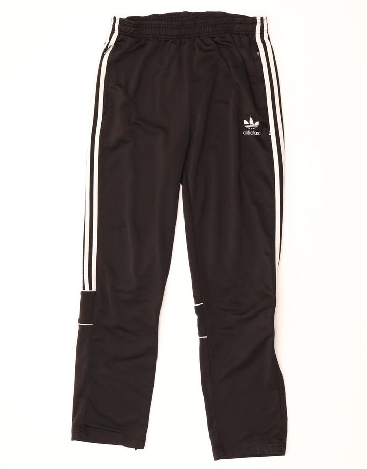 Adidas - Pantalón de chándal para hombre, talla grande, color negro