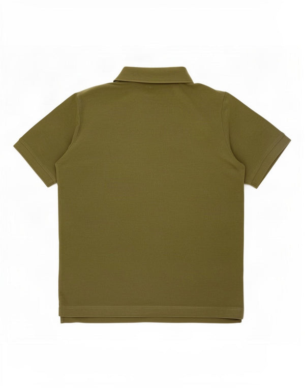 Polo Kappa Hombre Algodón Caqui Medio