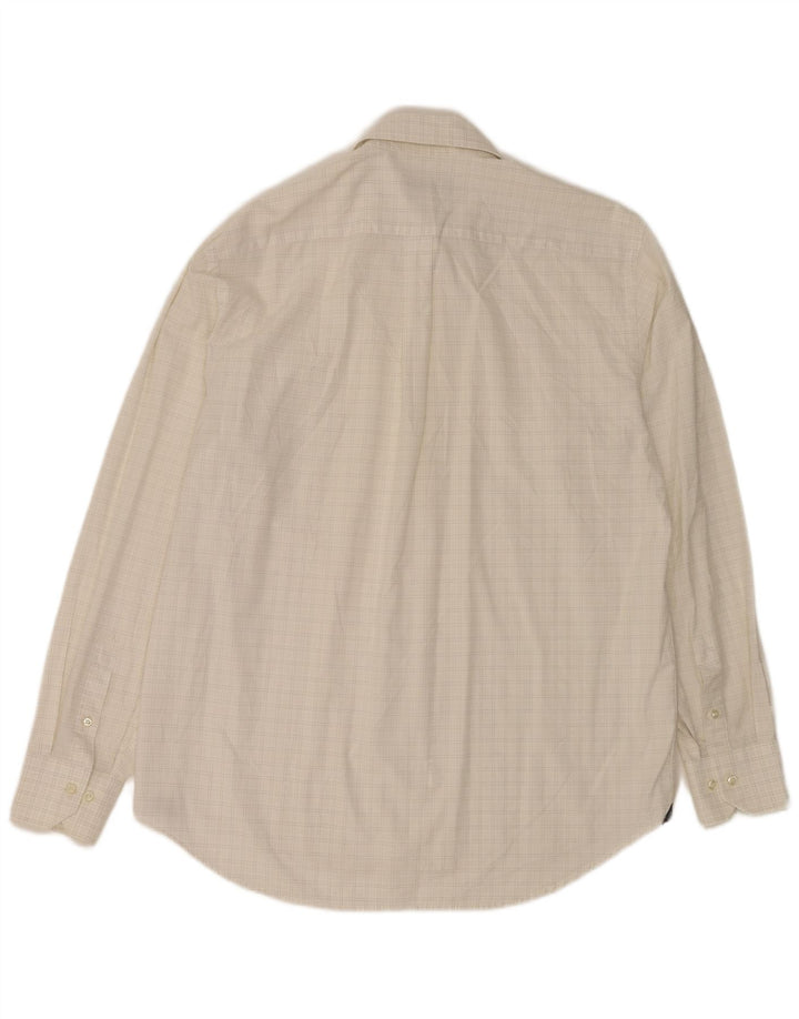 Camisa para hombre Best Company XL Algodón a cuadros blancos