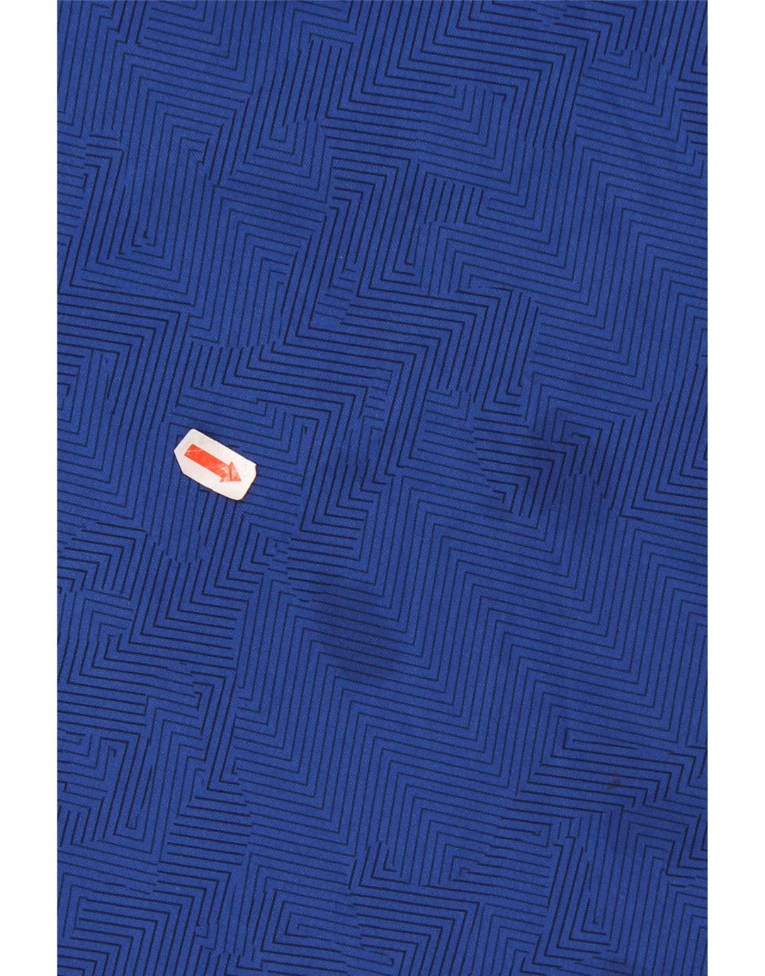 Adidas Mujer Climalite Camiseta Top Pequeño Azul Geométrico Poliéster