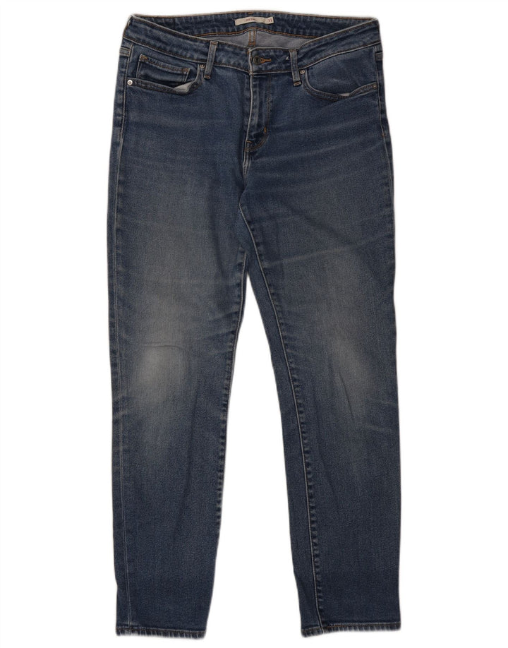 LEVI'S Mujer 712 Slim Jeans W31 L28 Algodón Azul