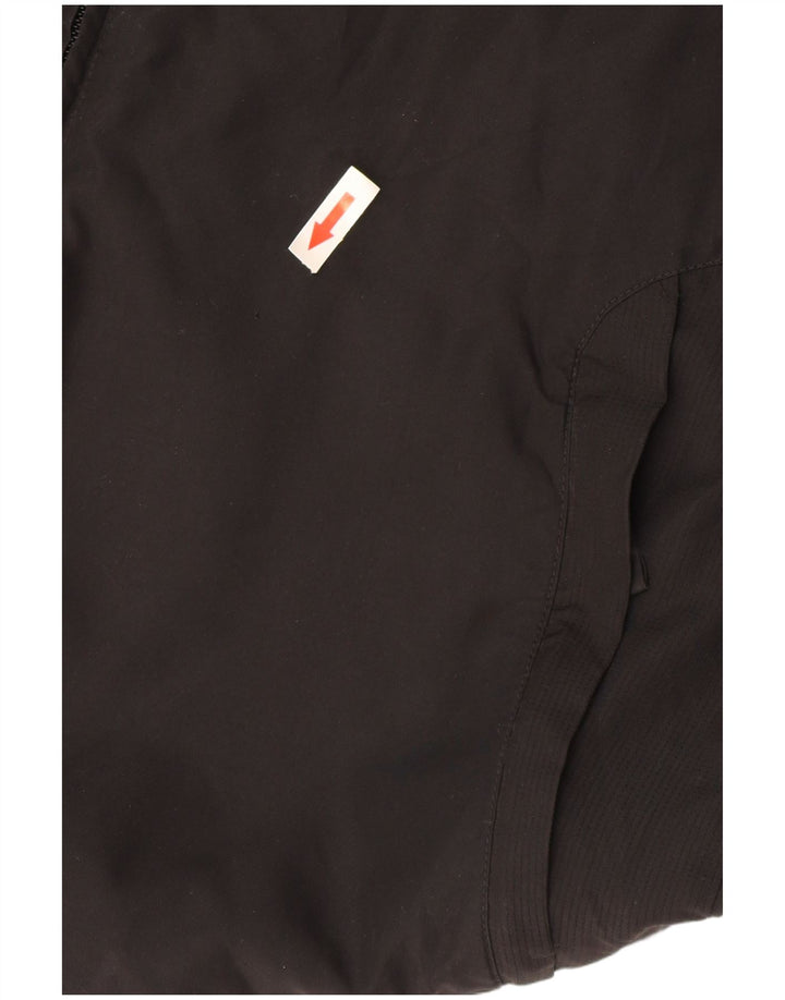 Adidas - Chaqueta de chándal para hombre, talla 36/38, poliéster negro pequeño