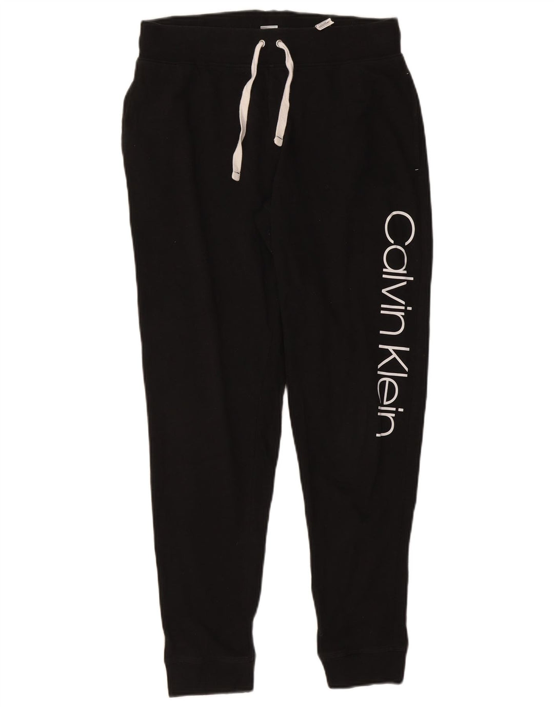 CALVIN KLEIN Pantalones de chándal con estampado gráfico Joggers Medium Black para mujer