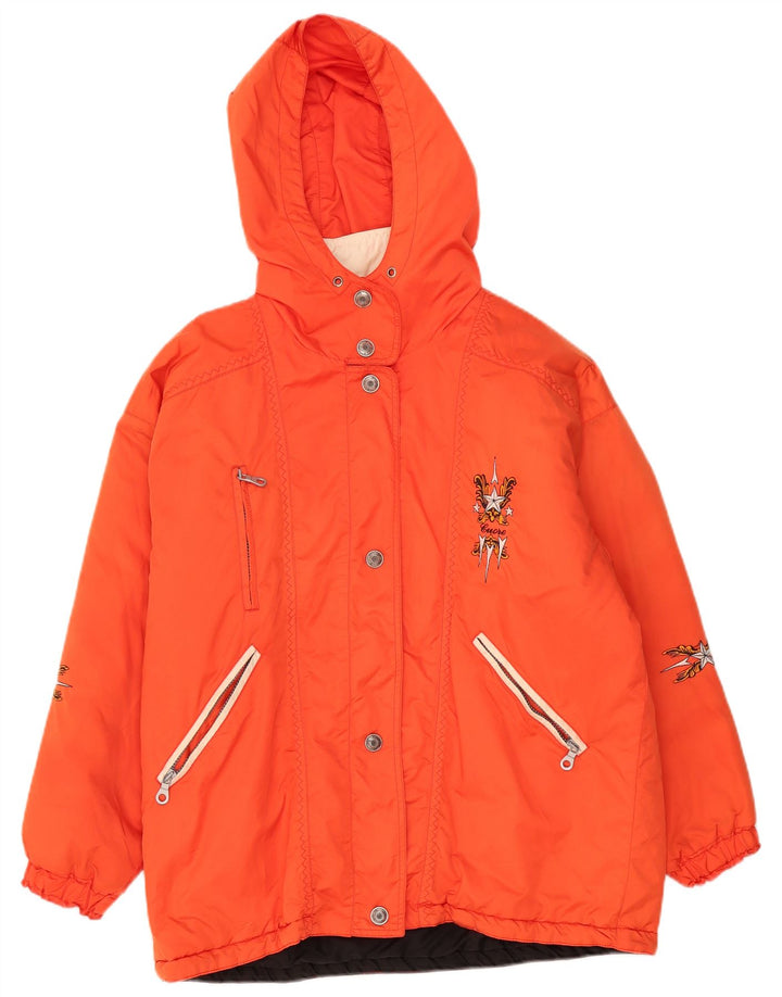 Chaqueta cortavientos con capucha Cuore para mujer UK 20 2XL Naranja