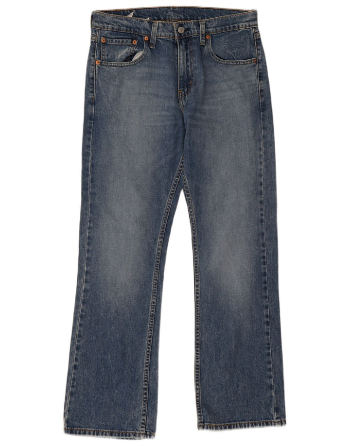 Levi's Hombre 527 Slim Bootcut Jeans W32 L30 Algodón Azul
