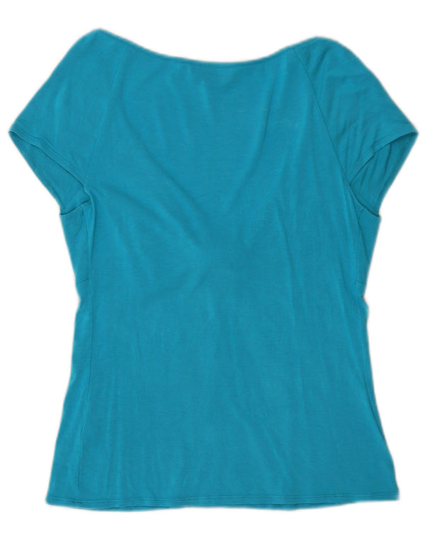 Luisa Spagnoli Blusa para Mujer Top UK 44 Grande Azul Modal