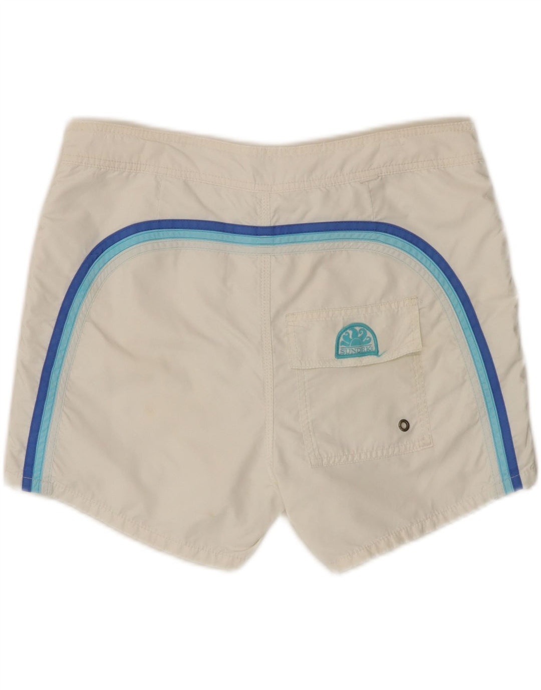 Sundek - Bañador para hombre, talla grande, color blanco