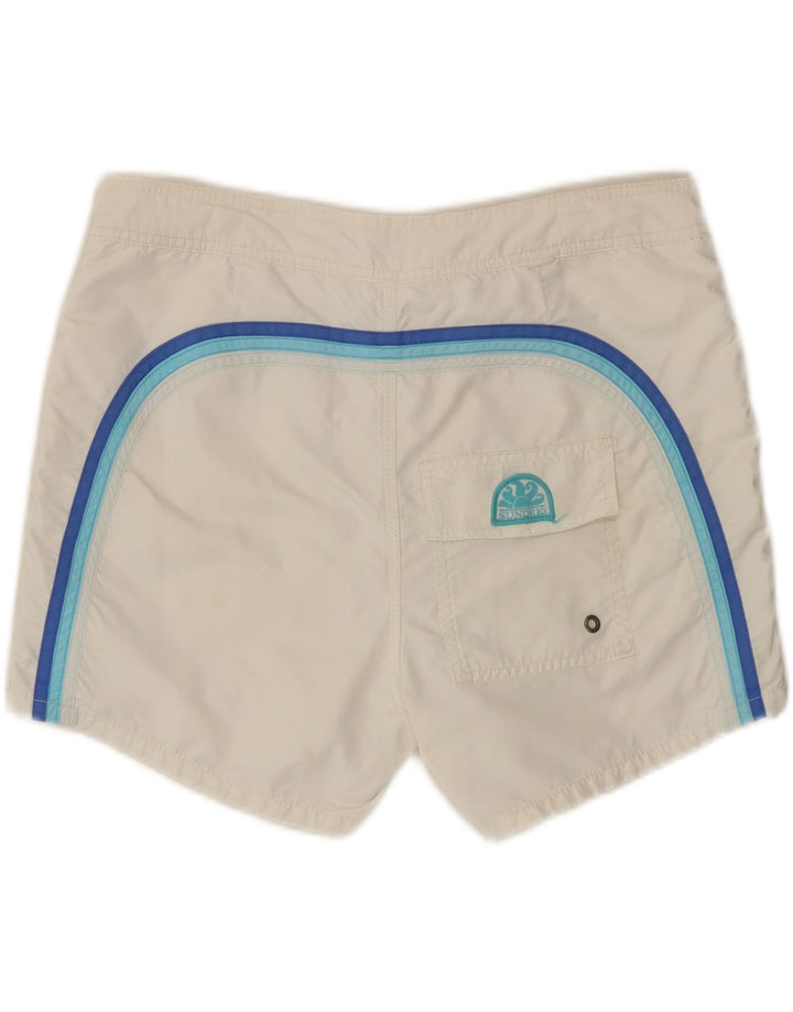 Sundek - Bañador para hombre, talla grande, color blanco