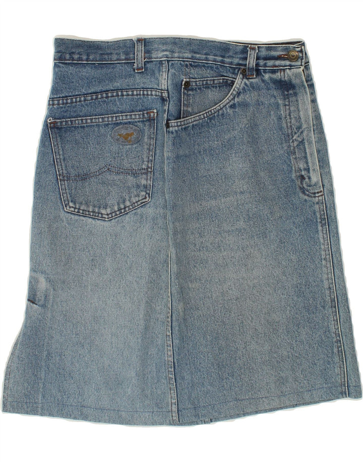 CARRERA Womens Denim Skirt W30 Medium Blue Cotton Vintage Carrera and Second-Hand Carrera from Messina Hembry 