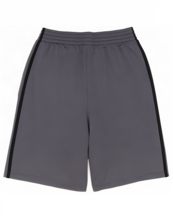 Adidas Hombre Pantalones Cortos Deportivos Pequeño Gris Poliéster