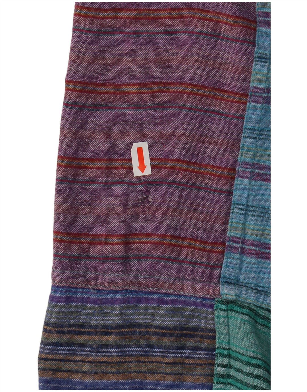 VINTAGE Pantalones Harem de Mujer W30 L22 Patchwork Multicolor