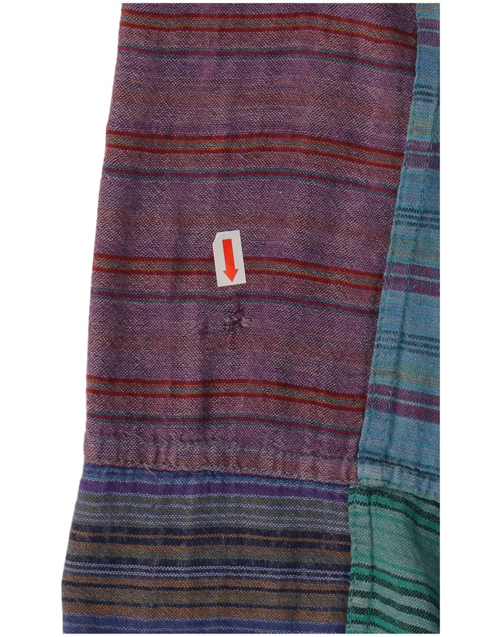 VINTAGE Pantalones Harem de Mujer W30 L22 Patchwork Multicolor