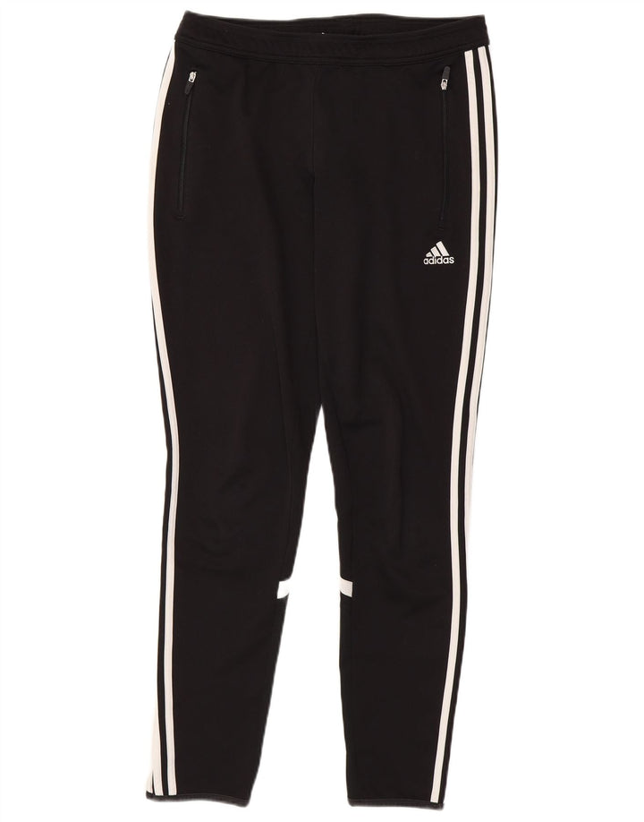 ADIDAS Mujer Climacool Chándal Pantalones UK 12/14 Mediano Negro