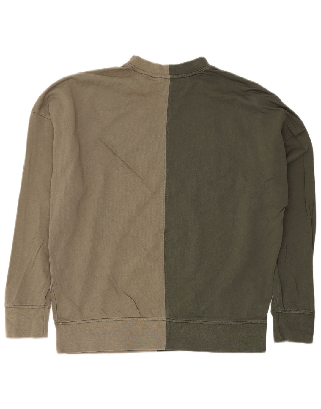ADIDAS Sudadera extragrande para mujer, talla 8, color caqui pequeño