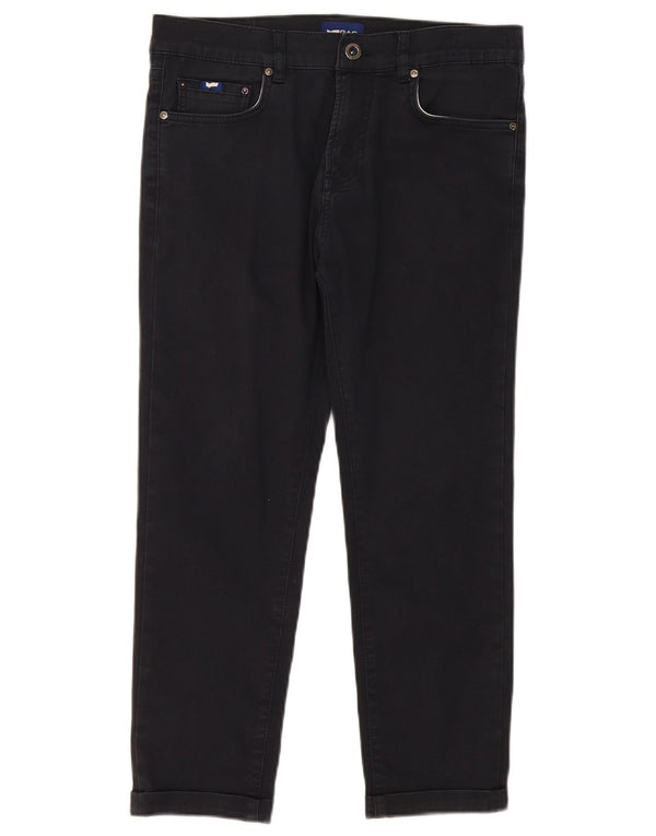 Pantalones cortos de corte entallado para hombre Gas W32 L25 Azul marino