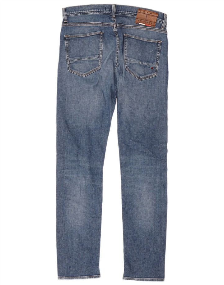 Tommy Hilfiger Vaqueros ajustados para hombre W34 L31 Algodón azul