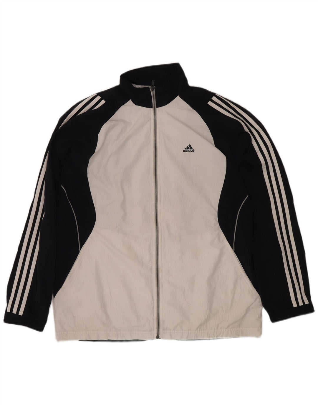 Adidas Mens Climacool Chándal Top Chaqueta Grande Azul Marino Colorblock
