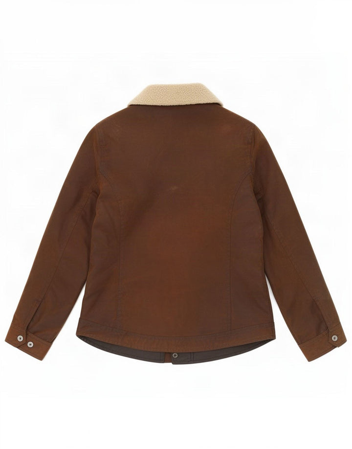 Barbour Chaqueta de algodón encerado para mujer Reino Unido 8 Pequeño Marrón