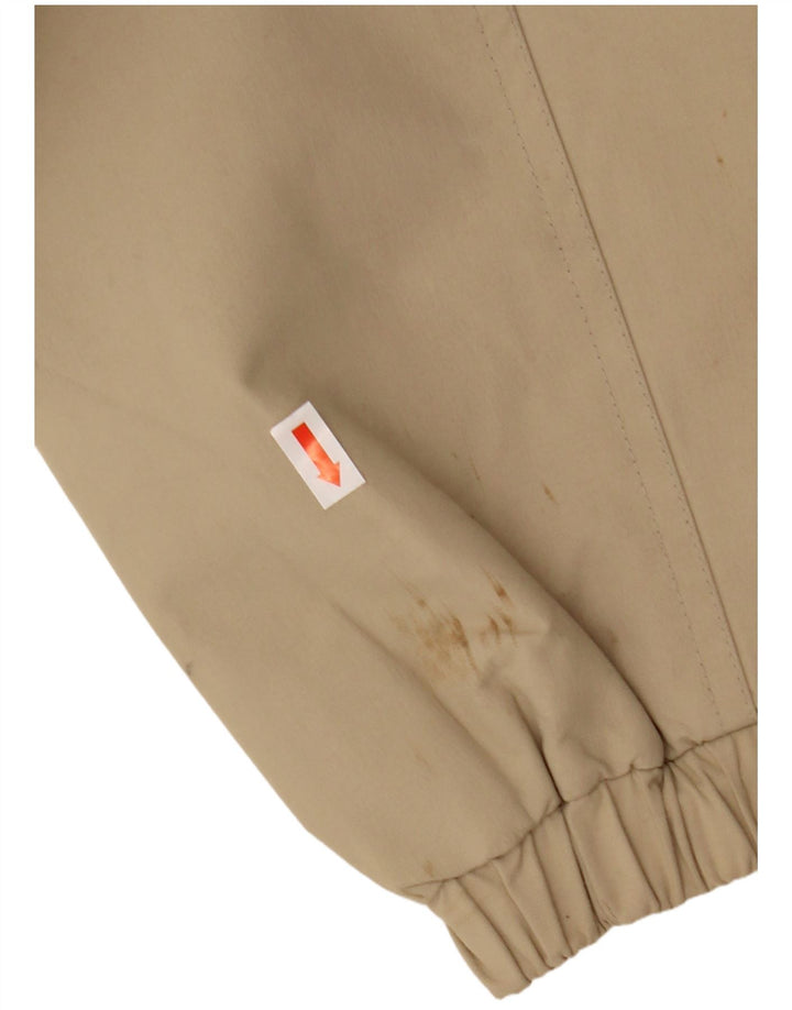 Asics Chaqueta Bomber para Hombre Reino Unido 40 Grande Poliamida Beige