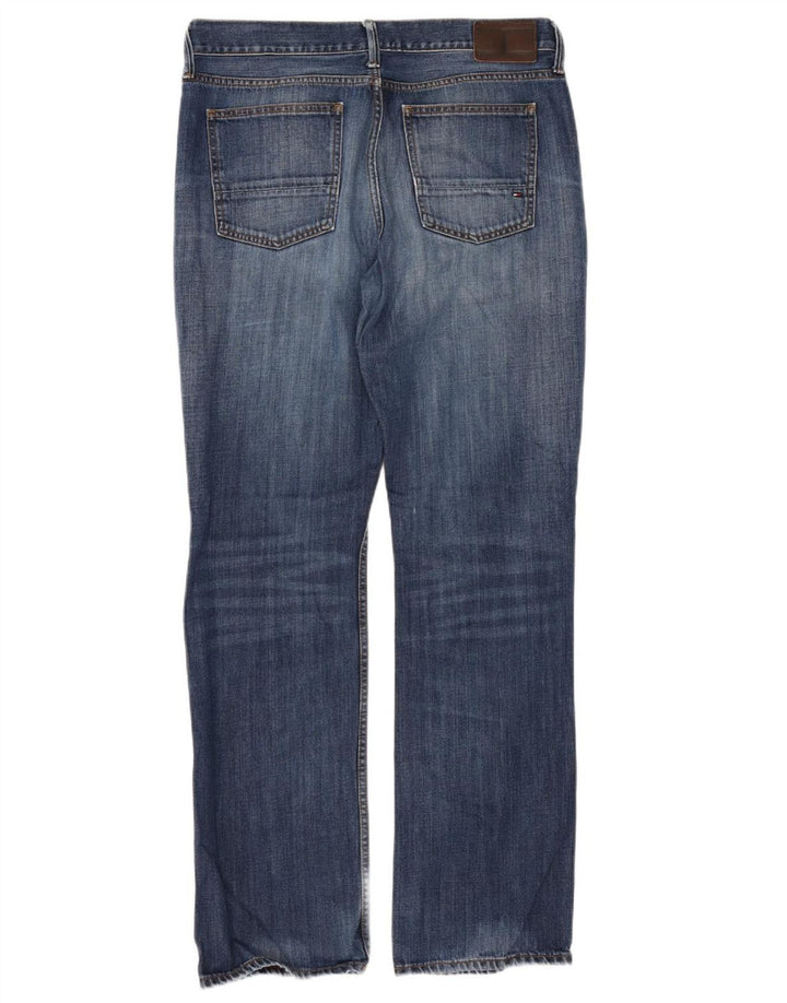 Tommy Hilfiger Vaqueros rectos regulares para hombre W36 L34 Algodón azul