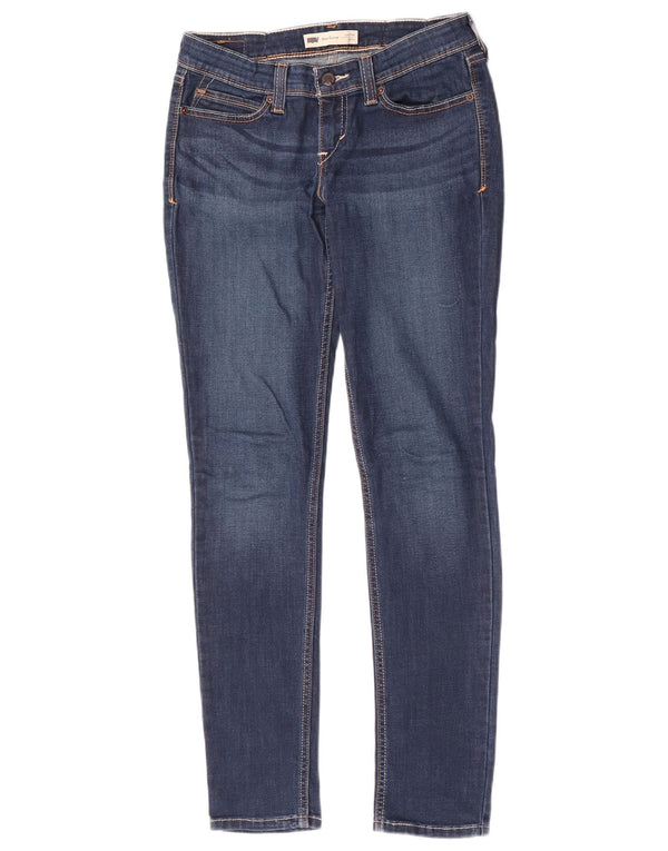 Levi's Vaqueros pitillo de cintura baja Demi Curve para mujer W28 L31 Azul