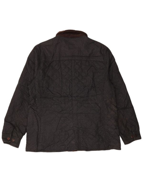 JOULES Chaqueta acolchada para hombre UK 44 2XL Azul marino Poliéster