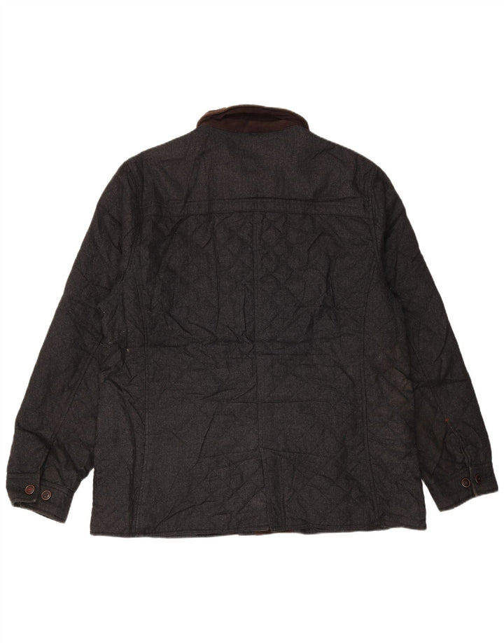 JOULES Chaqueta acolchada para hombre UK 44 2XL Azul marino Poliéster