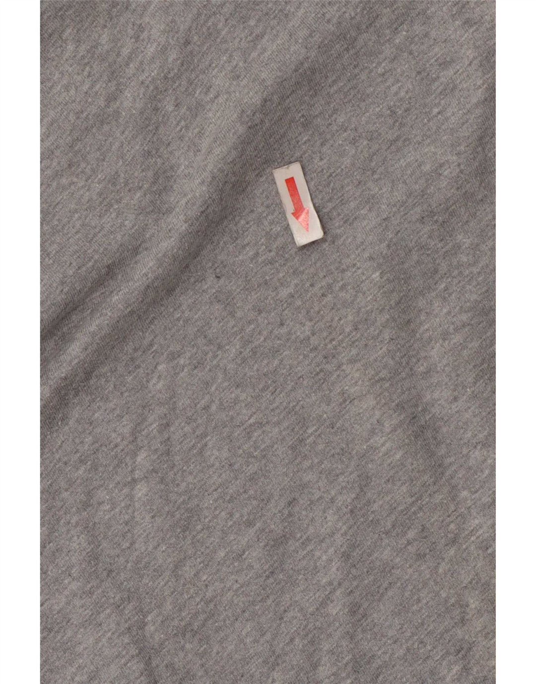 Adidas Hombre Top Manga Larga Algodón Moteado Gris Medio