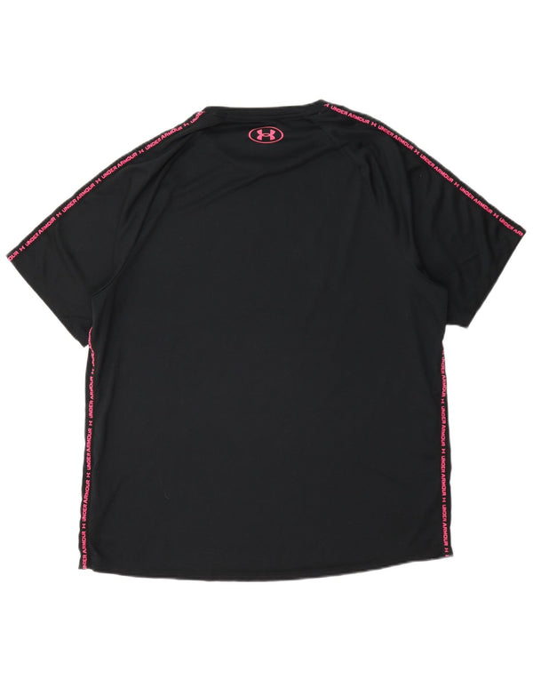 Under Armour Camiseta gráfica para hombre Top grande Poliéster negro