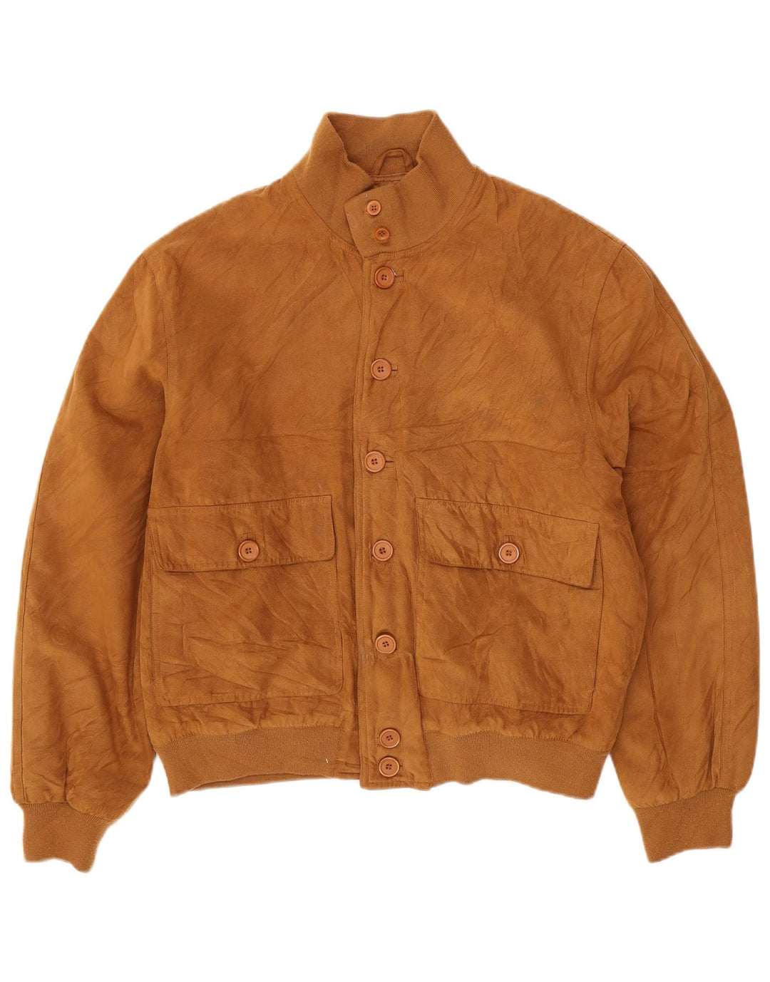 BRUGI Chaqueta Bomber para Hombre UK 42 XL Marrón Poliéster