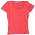 Lee Camiseta gráfica para mujer Top UK 42 Algodón rosa medio