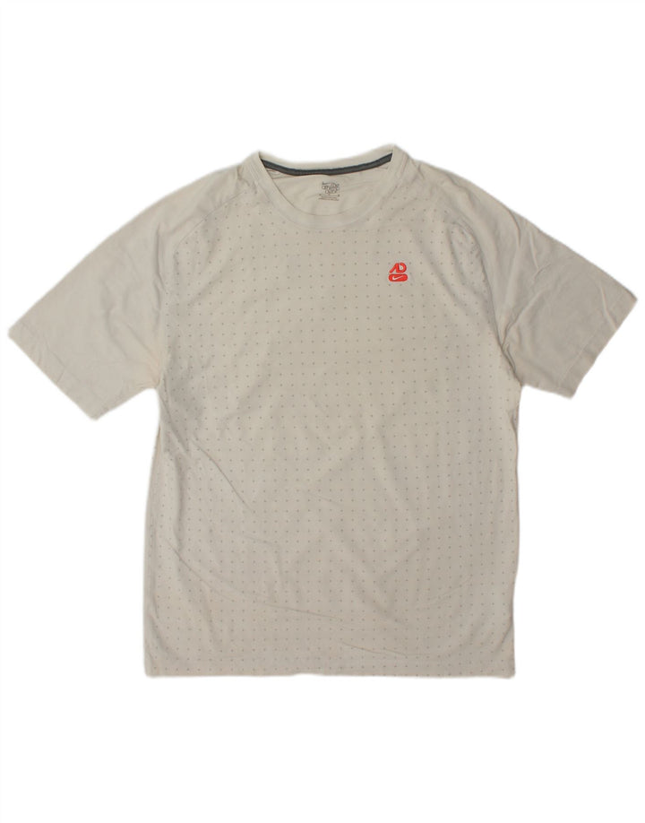 Camiseta Nike Hombre Top Medium White Spotted Cotton