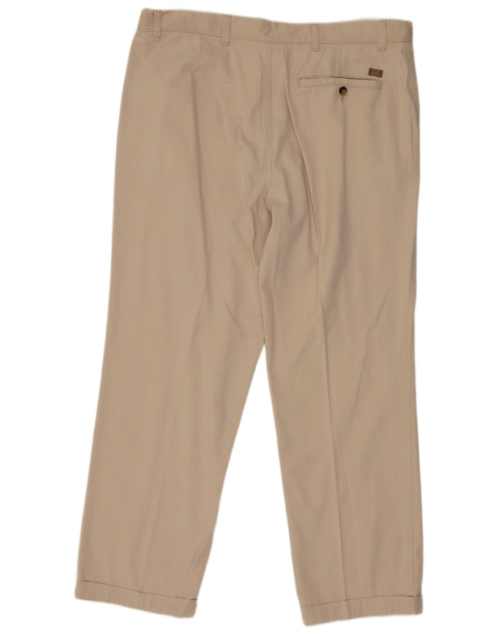Marks & Spencer Pantalón Chino Regular Pegged para Hombre W38 L31 Algodón Beige