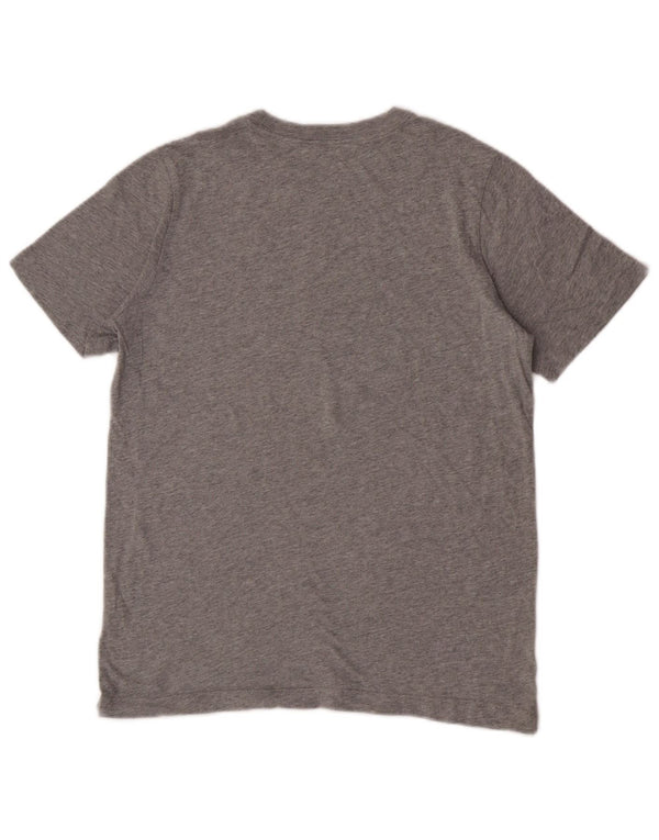 Nike Camiseta para niño 13-14 años XL Algodón moteado gris