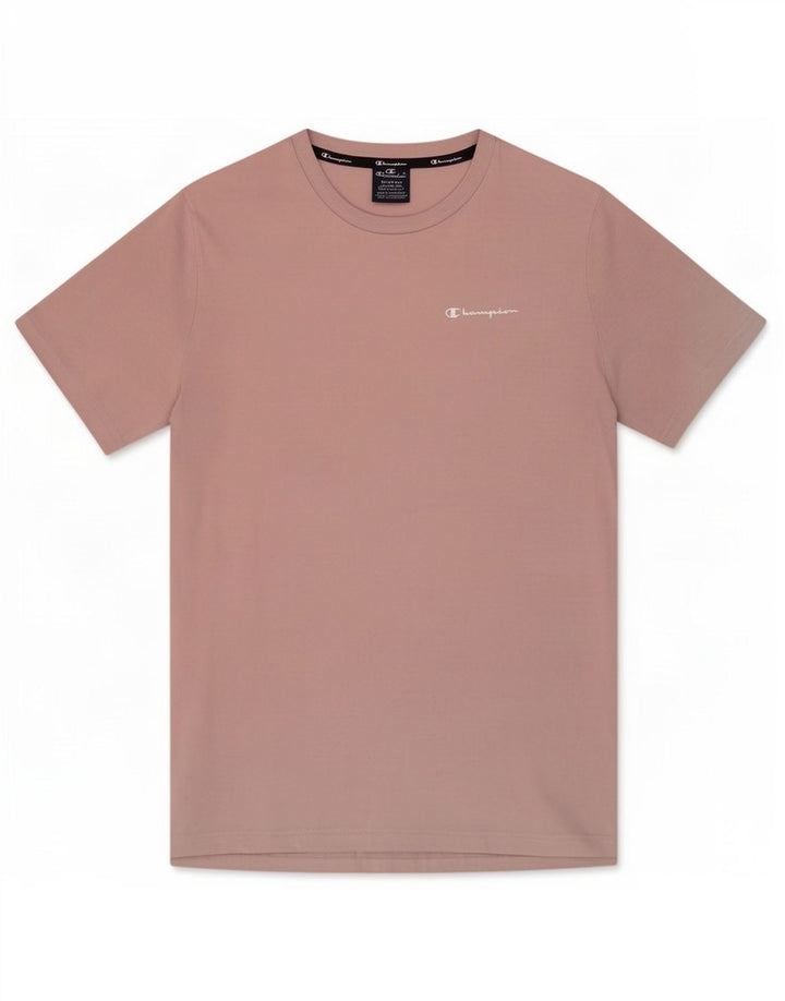 Champion Camiseta Hombre Top Medium Rosa Algodón